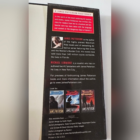 James Patterson. The Dangerous Days of Daniel X. Little Brown (2008) - Picture 3 of 11